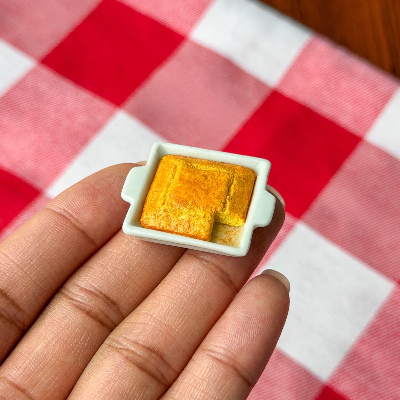 Handmade miniature cornbread by Dainty Foodie